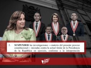 dina boluarte tribunal constitucional sentencia completa 2025