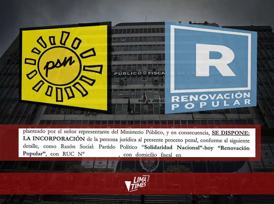 Renovación Popular sí enfrenta investigación por lavado de activos por aportes de Odebrecht y OAS