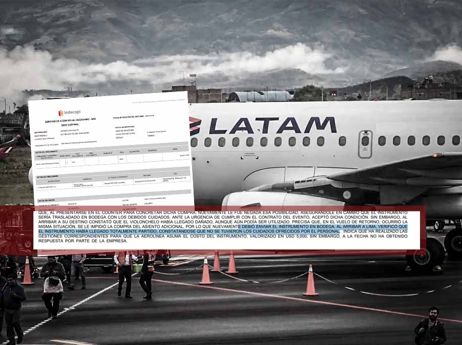 latam indecopi denuncia violonchello 2025