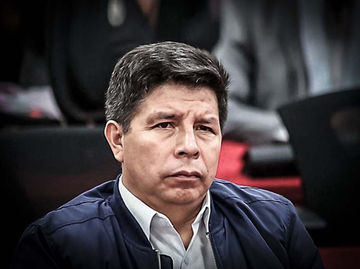 pedro castillo sentenciado - golpe de estado - conspiración para rebelión
