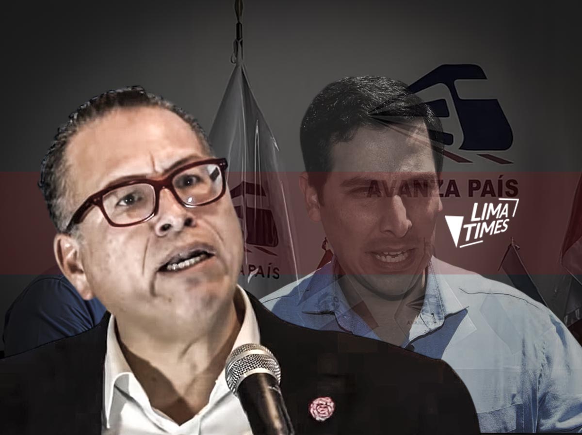 Avanza País anuncia como único precandidato a Phillip Butters e inicia expulsión de César Combina