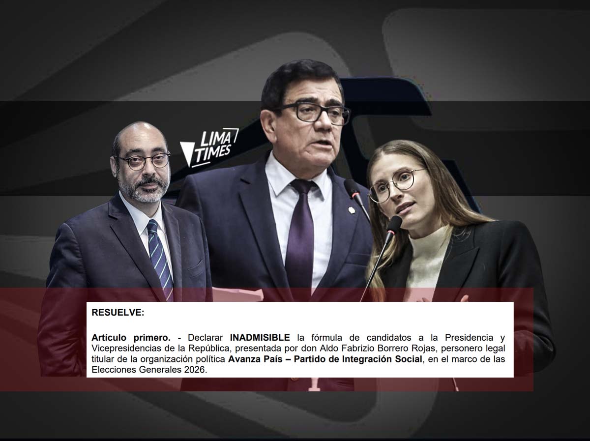 Avanza país - José Williams - inadmisible