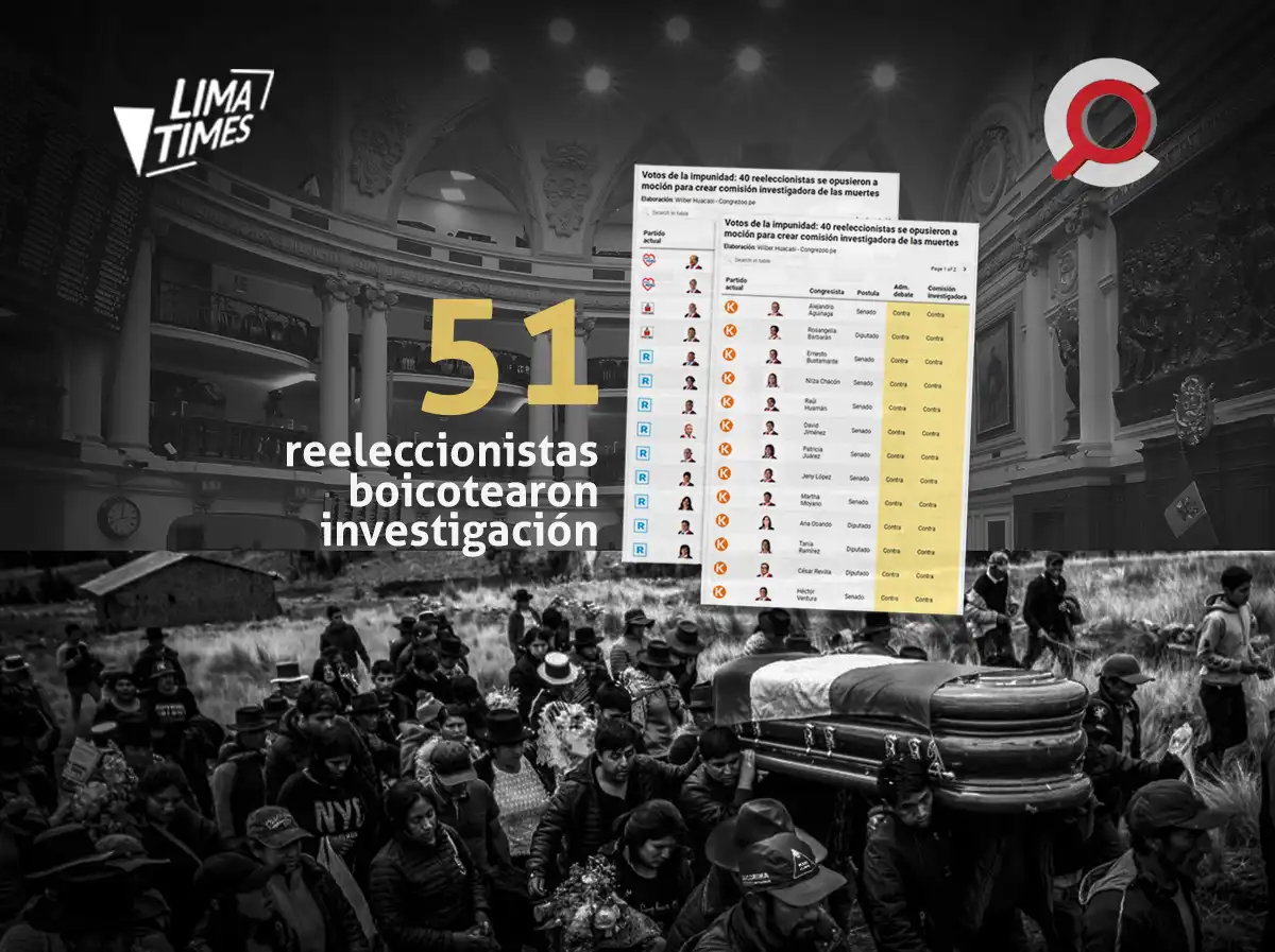 Elecciones 2026 - congresistas que van a reelección boicotearon comisión investigadora de muertes - fuerza popular renovación popular APP