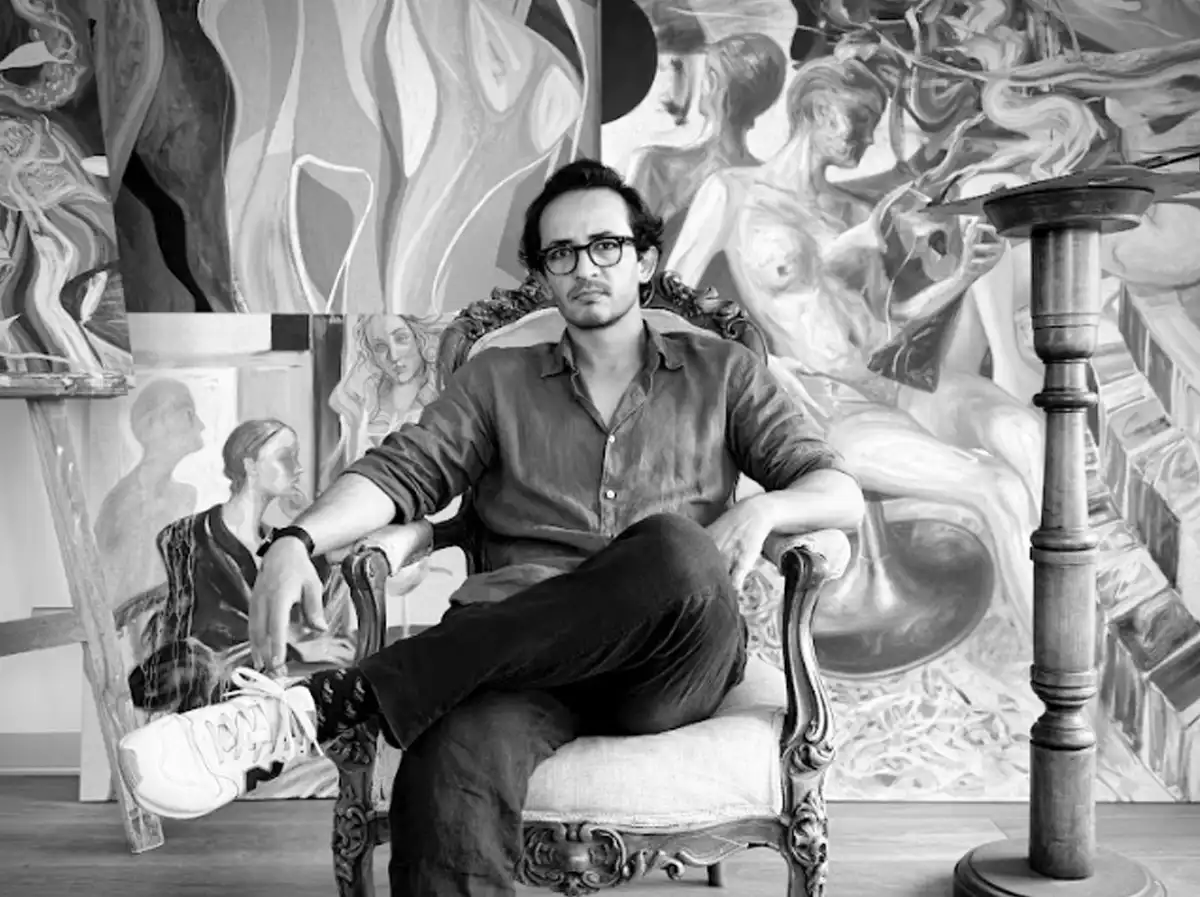 David Habibzadeh reinterpreta la historia de la pintura desde el gesto y la memoria