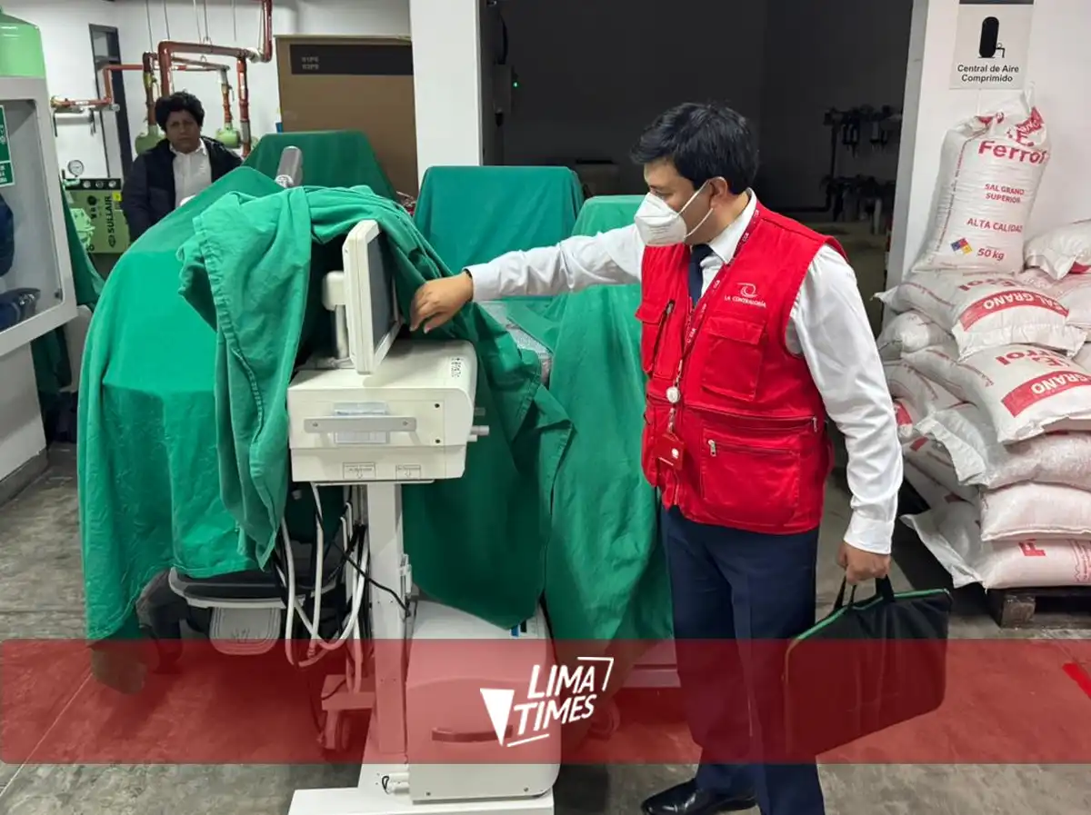 INCOR: Contraloría encuentra 90 equipos biomédicos inoperativos y bajo stock de 82 medicamentos