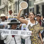 protesta afectados por metales toxicos peru