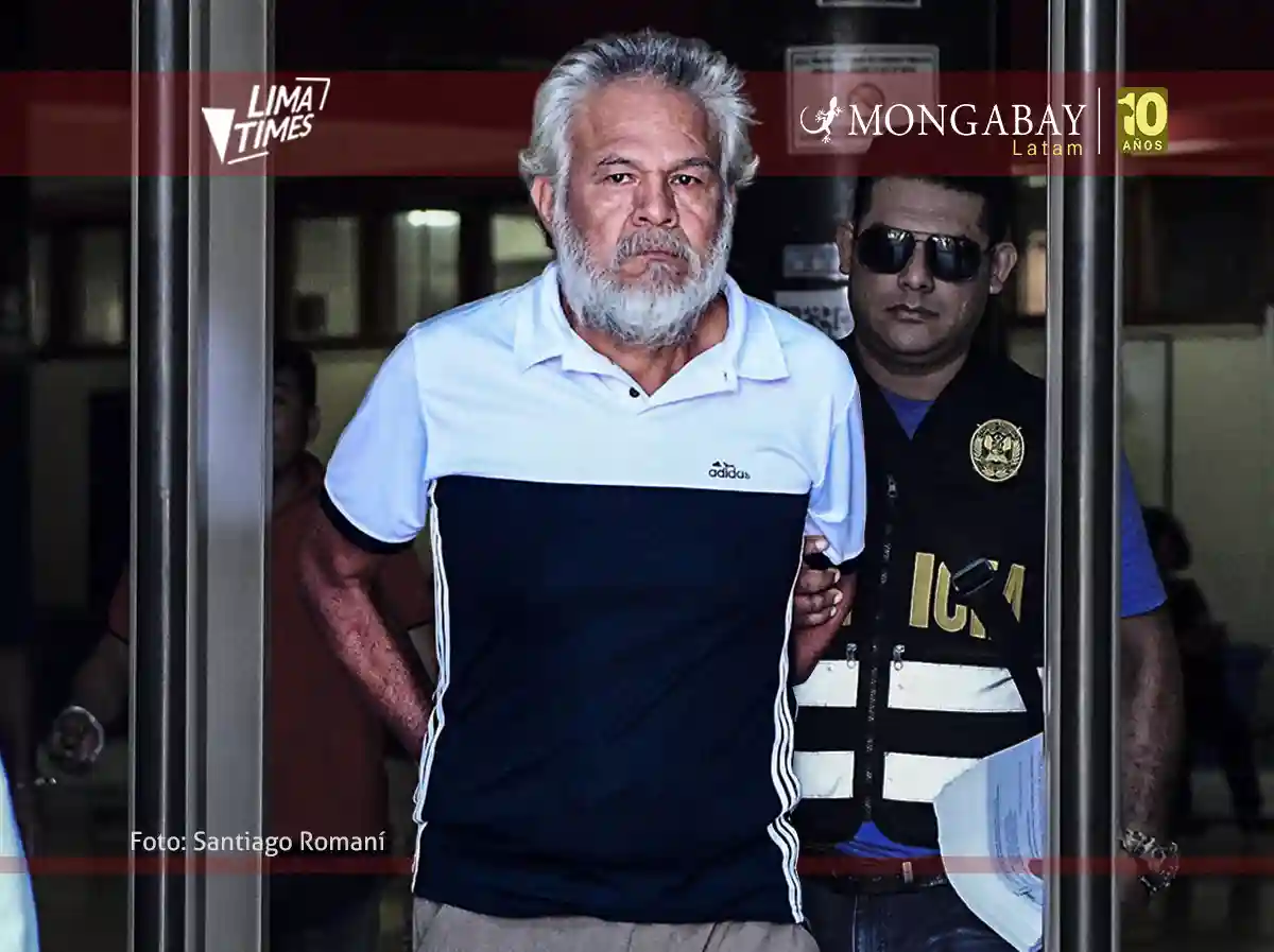 El empresario José Carlos Estrada Huayta detenido por la Policía Nacional de Perú. Foto: cortesía Santiago Romaní