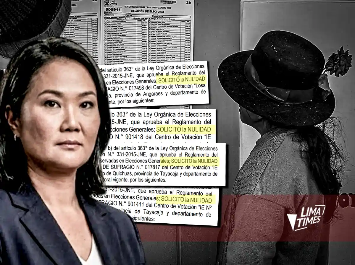 keiko fujimori kaos votos huancavelica nulidad 2021 - lima times