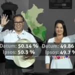 roberto sanchez keiko fujimori regiones datum 2026