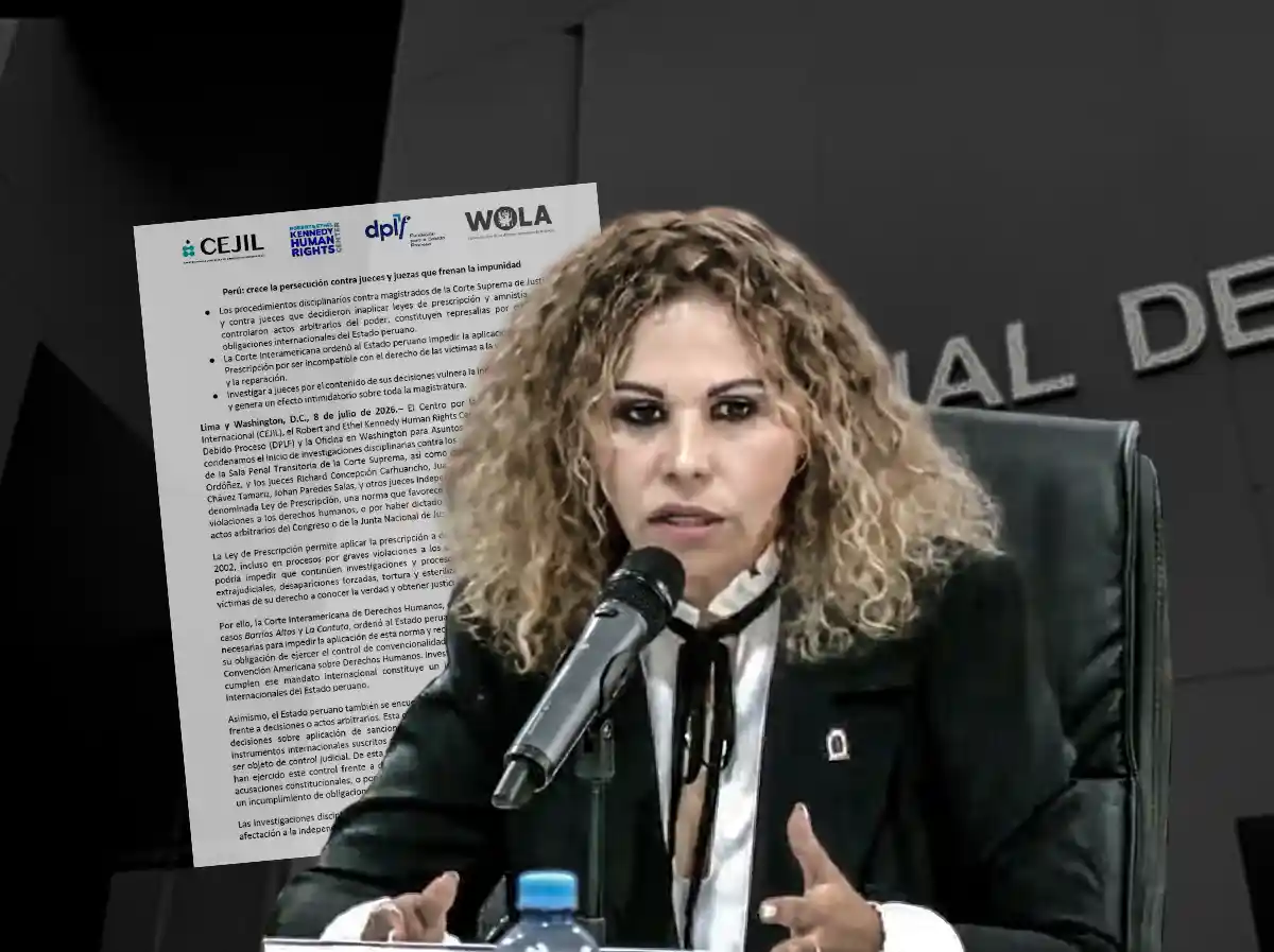 María Teresa Cabrera Vega, presidenta de la JNJ y operadora política del Congreso.