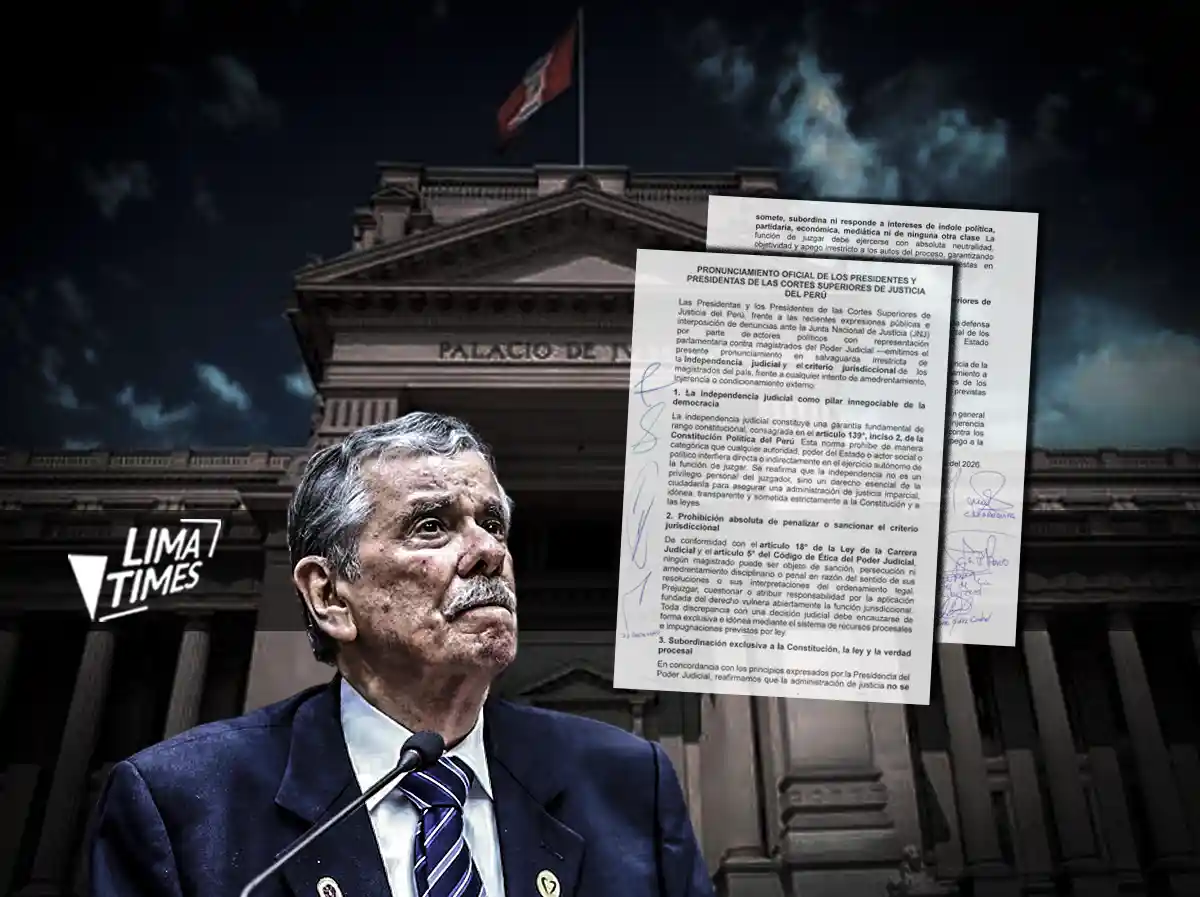 jueces cortes superiores de justicia fuerza popular leyes impunidad