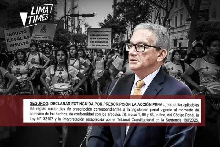 alejandro aguinaga - esterilizaciones forzada - fiscalia archiva - ley de impunidad 32107 - lima times