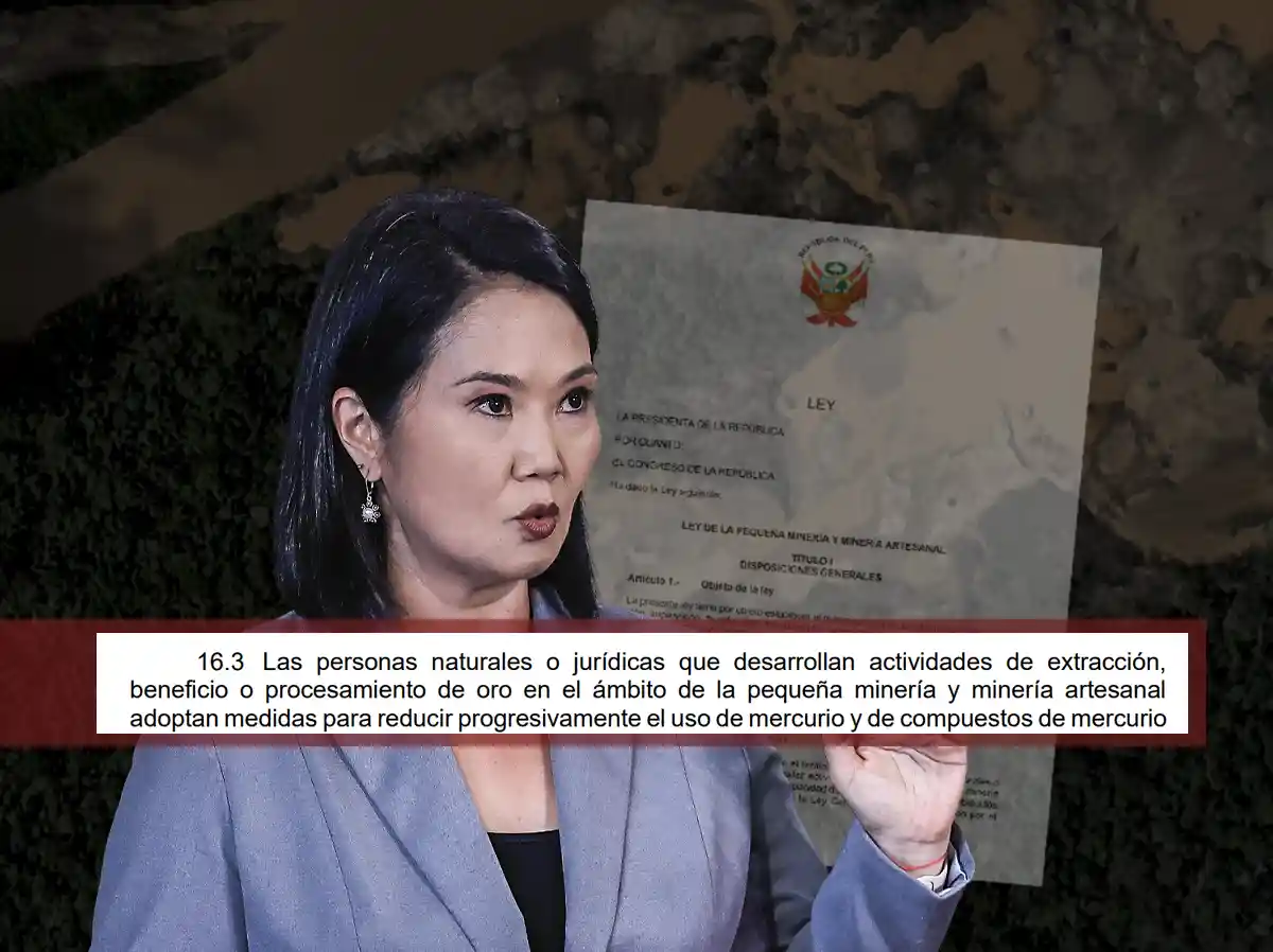 keiko fujimori mineria ilegal mercurio - peru