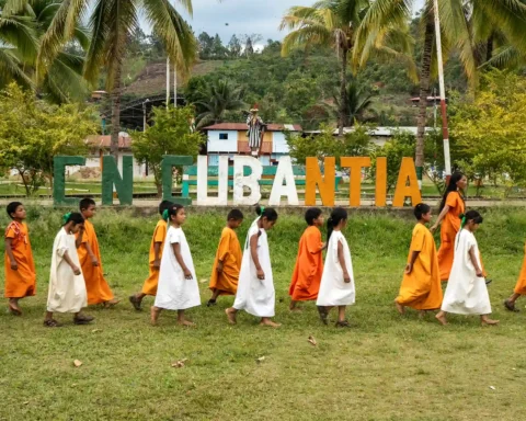 maestra indígena Silvia Luz Escobar Mincami adivinanzas tradicionales podcast nomatsigenga - lima times - foto Wilfredo Medina Padilla